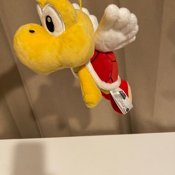 Super Mario Bros. Joppa Paratroopa Plush 8 Turtle with Wings - Picture 5 of 8